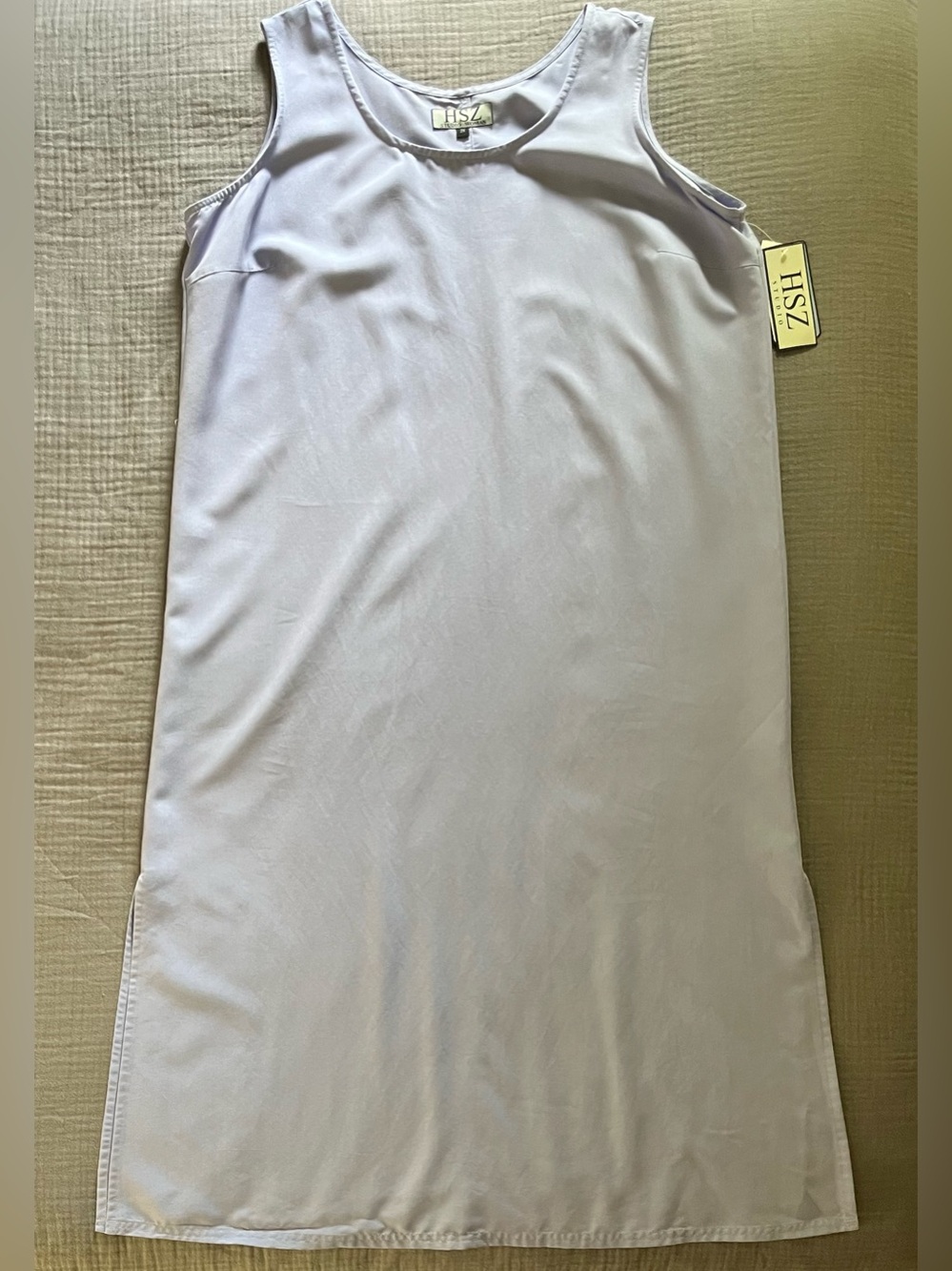 HSZ Studio Woman hyacinth blue/purple sleeveless maxi dress NWT 2X
